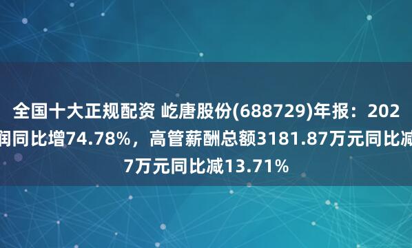 全国十大正规配资 屹唐股份(688729)年报：2024年净利润同比增74.78%，高管薪酬总额3181.87万元同比减13.71%